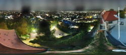 Archiv Foto Webcam Graz: Panorama vom Schlossberg 01:00