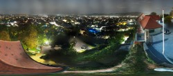 Archiv Foto Webcam Graz: Panorama vom Schlossberg 03:00