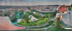 Archiv Foto Webcam Graz: Panorama vom Schlossberg 05:00
