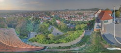 Archiv Foto Webcam Graz: Panorama vom Schlossberg 07:00
