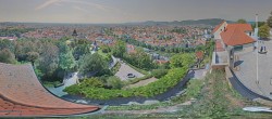 Archiv Foto Webcam Graz: Panorama vom Schlossberg 11:00