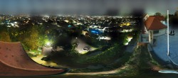 Archiv Foto Webcam Graz: Panorama vom Schlossberg 03:00