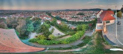 Archiv Foto Webcam Graz: Panorama vom Schlossberg 05:00