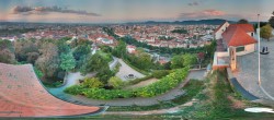 Archiv Foto Webcam Graz: Panorama vom Schlossberg 05:00