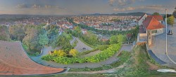 Archiv Foto Webcam Graz: Panorama vom Schlossberg 06:00