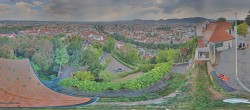 Archiv Foto Webcam Graz: Panorama vom Schlossberg 17:00