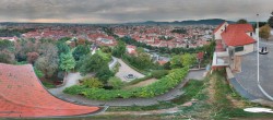 Archiv Foto Webcam Graz: Panorama vom Schlossberg 03:00