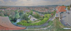 Archiv Foto Webcam Graz: Panorama vom Schlossberg 10:00