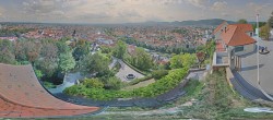 Archiv Foto Webcam Graz: Panorama vom Schlossberg 12:00