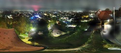 Archiv Foto Webcam Graz: Panorama vom Schlossberg 03:00