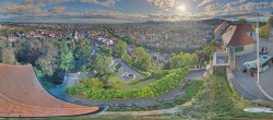 Archiv Foto Webcam Graz: Panorama vom Schlossberg 17:00