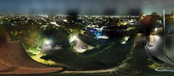 Archiv Foto Webcam Graz: Panorama vom Schlossberg 01:00