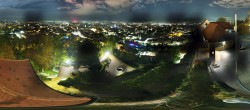 Archiv Foto Webcam Graz: Panorama vom Schlossberg 03:00