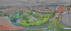 Archiv Foto Webcam Graz: Panorama vom Schlossberg 08:00