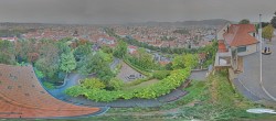 Archiv Foto Webcam Graz: Panorama vom Schlossberg 09:00