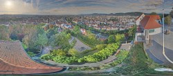 Archiv Foto Webcam Graz: Panorama vom Schlossberg 08:00