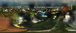 Archiv Foto Webcam Graz: Panorama vom Schlossberg 01:00