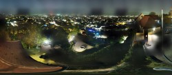 Archiv Foto Webcam Graz: Panorama vom Schlossberg 01:00