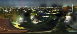 Archiv Foto Webcam Graz: Panorama vom Schlossberg 03:00