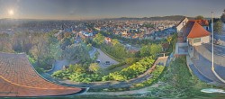Archiv Foto Webcam Graz: Panorama vom Schlossberg 07:00