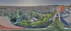 Archiv Foto Webcam Graz: Panorama vom Schlossberg 13:00
