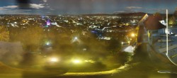 Archiv Foto Webcam Graz: Panorama vom Schlossberg 23:00