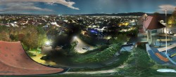 Archiv Foto Webcam Graz: Panorama vom Schlossberg 03:00