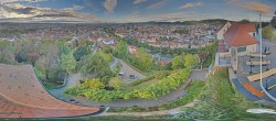 Archiv Foto Webcam Graz: Panorama vom Schlossberg 08:00