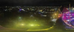 Archiv Foto Webcam Graz: Panorama vom Schlossberg 19:00