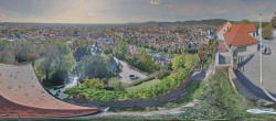Archiv Foto Webcam Graz: Panorama vom Schlossberg 11:00