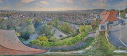 Archiv Foto Webcam Graz: Panorama vom Schlossberg 13:00