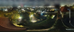 Archiv Foto Webcam Graz: Panorama vom Schlossberg 01:00