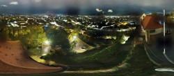 Archiv Foto Webcam Graz: Panorama vom Schlossberg 03:00