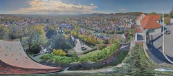 Archiv Foto Webcam Graz: Panorama vom Schlossberg 11:00
