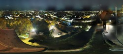 Archiv Foto Webcam Graz: Panorama vom Schlossberg 01:00