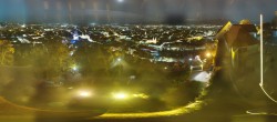 Archiv Foto Webcam Graz: Panorama vom Schlossberg 19:00