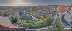 Archiv Foto Webcam Graz: Panorama vom Schlossberg 09:00