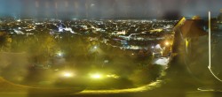 Archiv Foto Webcam Graz: Panorama vom Schlossberg 19:00
