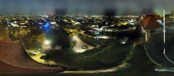 Archiv Foto Webcam Graz: Panorama vom Schlossberg 03:00