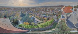 Archiv Foto Webcam Graz: Panorama vom Schlossberg 09:00