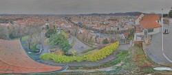 Archiv Foto Webcam Graz: Panorama vom Schlossberg 14:00
