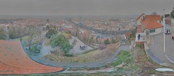 Archiv Foto Webcam Graz: Panorama vom Schlossberg 09:00