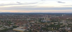 Archived image Webcam Nuremberg (telecommunication tower) 19:00