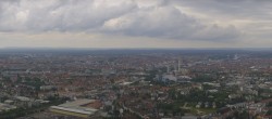 Archiv Foto Webcam Nürnberg (Fernmeldeturm) 13:00