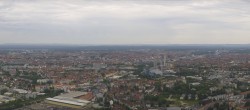 Archiv Foto Webcam Nürnberg (Fernmeldeturm) 13:00