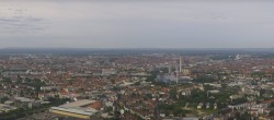Archiv Foto Webcam Nürnberg (Fernmeldeturm) 15:00