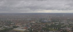 Archiv Foto Webcam Nürnberg (Fernmeldeturm) 13:00