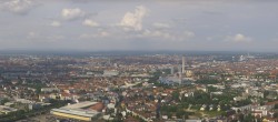 Archiv Foto Webcam Nürnberg (Fernmeldeturm) 15:00