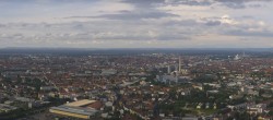Archiv Foto Webcam Nürnberg (Fernmeldeturm) 17:00