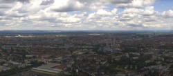 Archiv Foto Webcam Nürnberg (Fernmeldeturm) 13:00